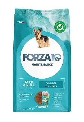 Forza10 Maintenance Adult Mini Pesce сухой корм для взрослых собак мелких пород, с рыбой
